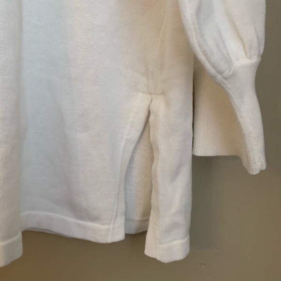 Chicos cardigan sweater multi eyelet alabaster embroidered spring Easter - Picture 11 of 11